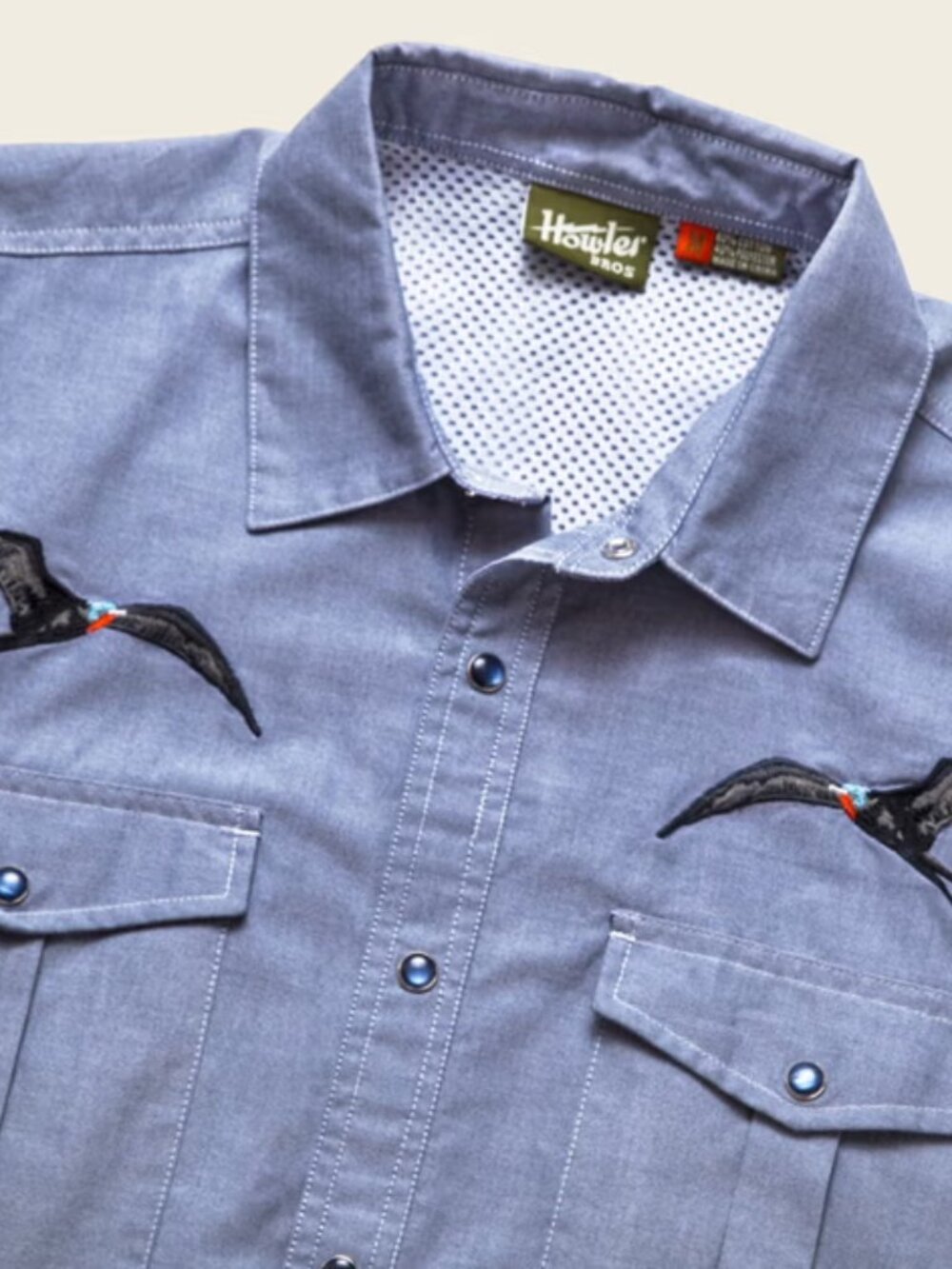 Howler Bros Gaucho Snapshirt - Man-O-War (XL)